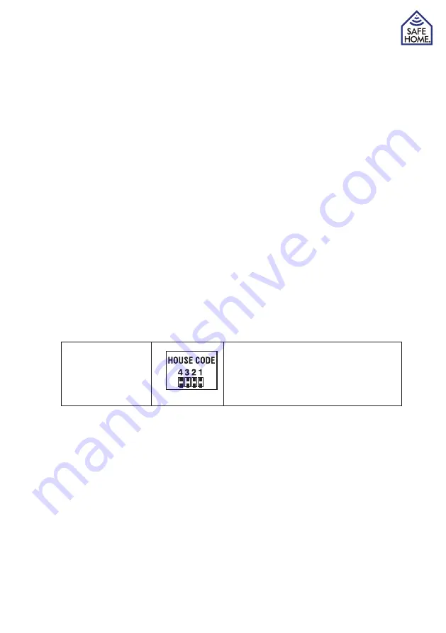 SAFE HOME WS210 Manual Download Page 35