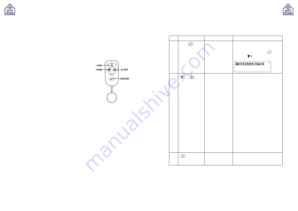 SafeHome WS200X User Manual Download Page 11