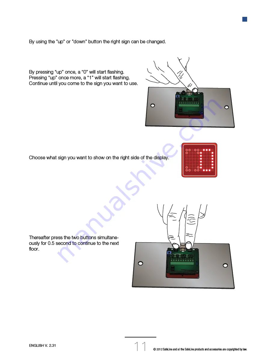 Safeline VV3 Скачать руководство пользователя страница 11