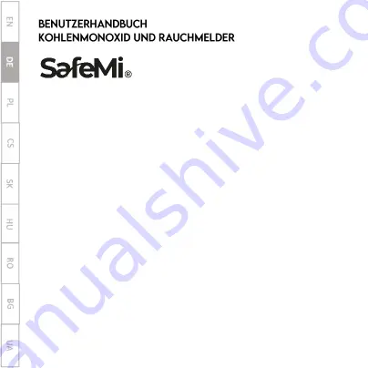 SafeMi SHCS-10 User Manual Download Page 10