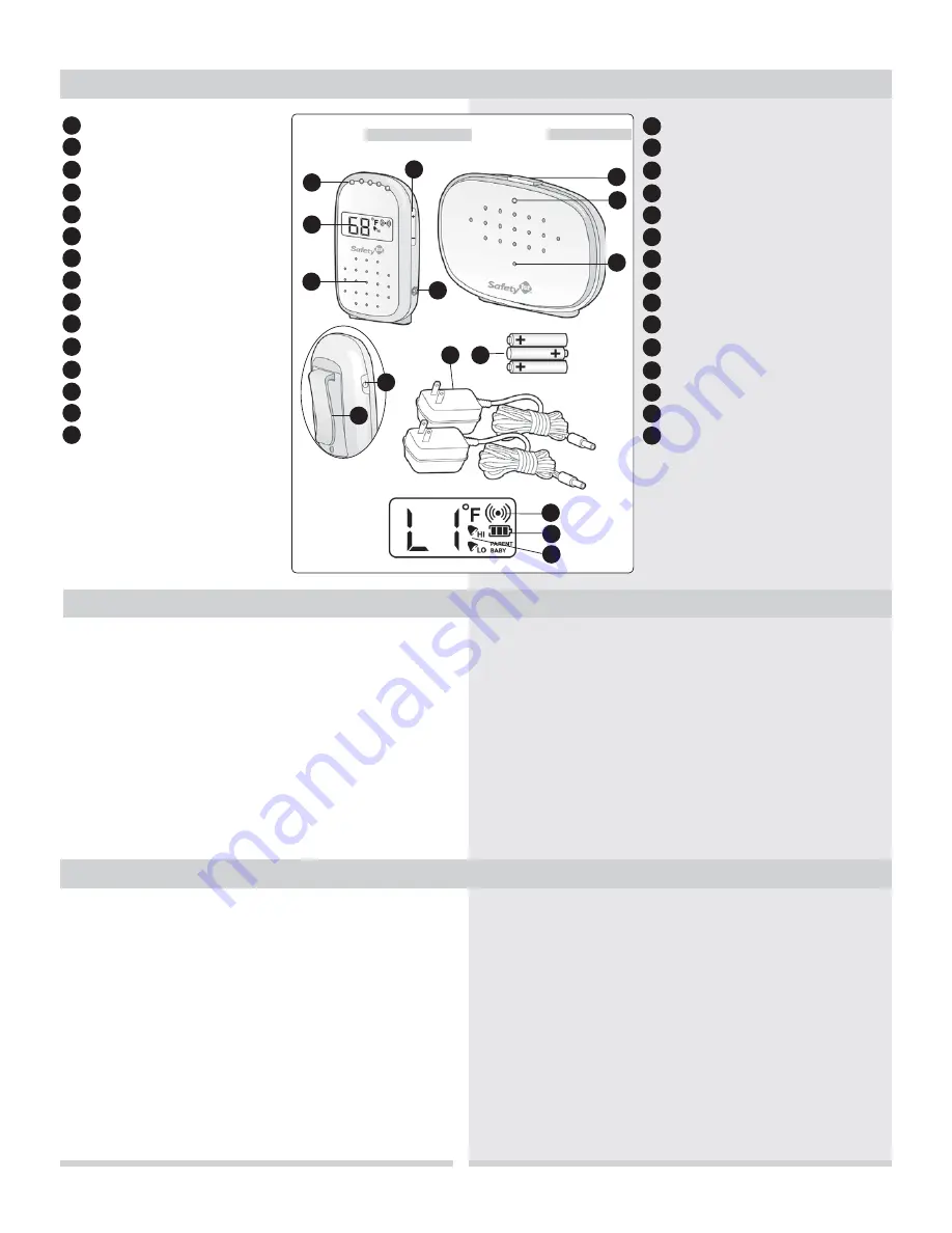 Safety 1st 08302 User Manual Download Page 3