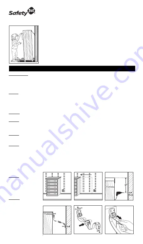 Safety 1st 11014 Instructions For Assembly And Use Download Page 2