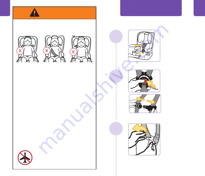 Safety 1st Boost-and-Go Disney MagicSquad Manual Download Page 14