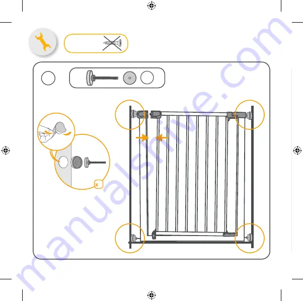 Safety 1st EASY CLOSE EXTRA TALL Скачать руководство пользователя страница 8