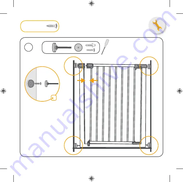 Safety 1st EASY CLOSE EXTRA TALL Скачать руководство пользователя страница 9