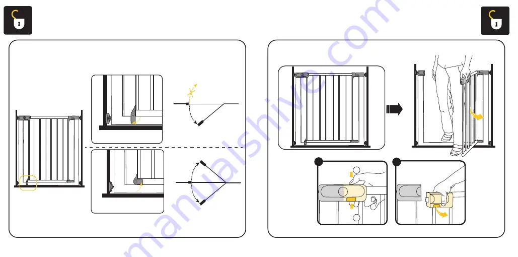 Safety 1st Easy Close Metal Quick Start Manual Download Page 7