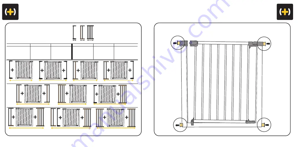 Safety 1st Easy Close Metal Quick Start Manual Download Page 8