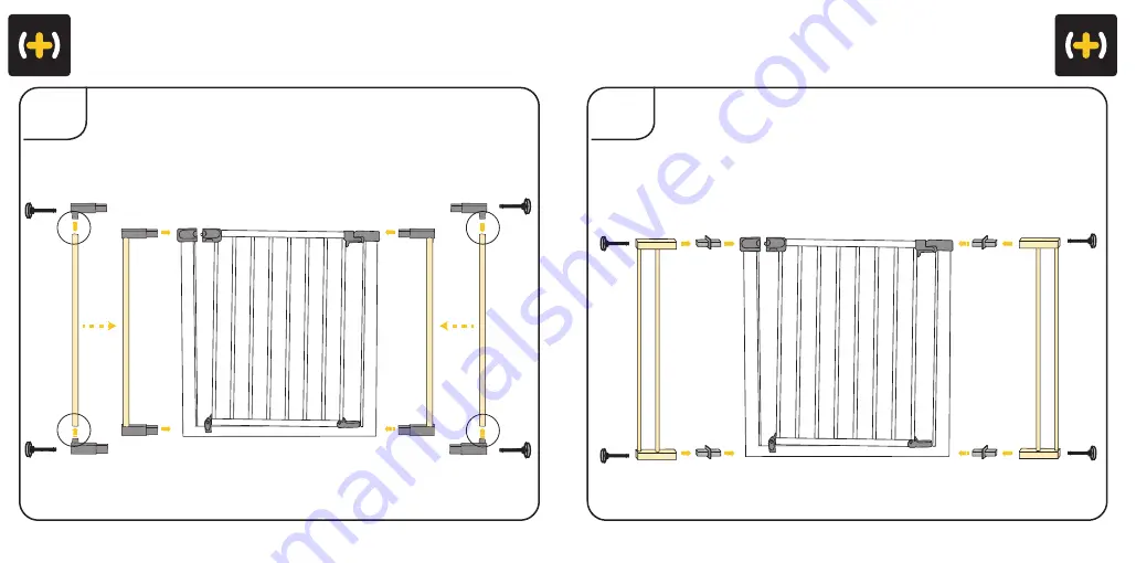 Safety 1st Easy Close Metal Quick Start Manual Download Page 9