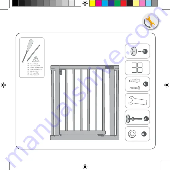 Safety 1st EASY-CLOSE WOOD Instructions Manual Download Page 5