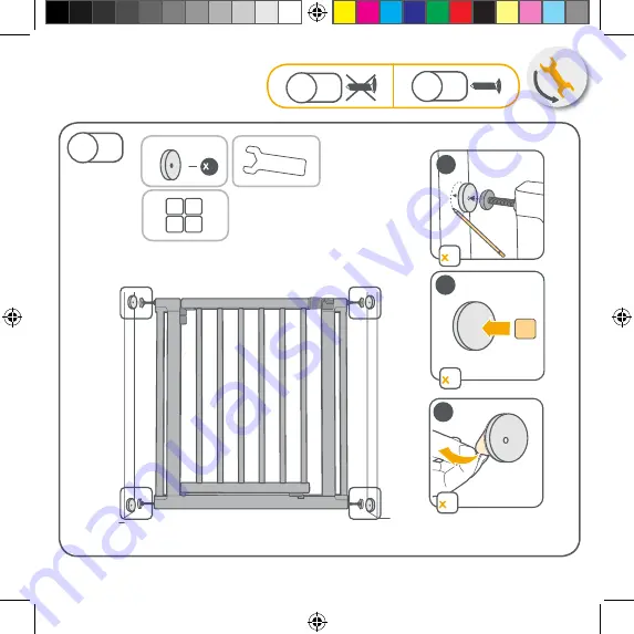 Safety 1st EASY-CLOSE WOOD Instructions Manual Download Page 7