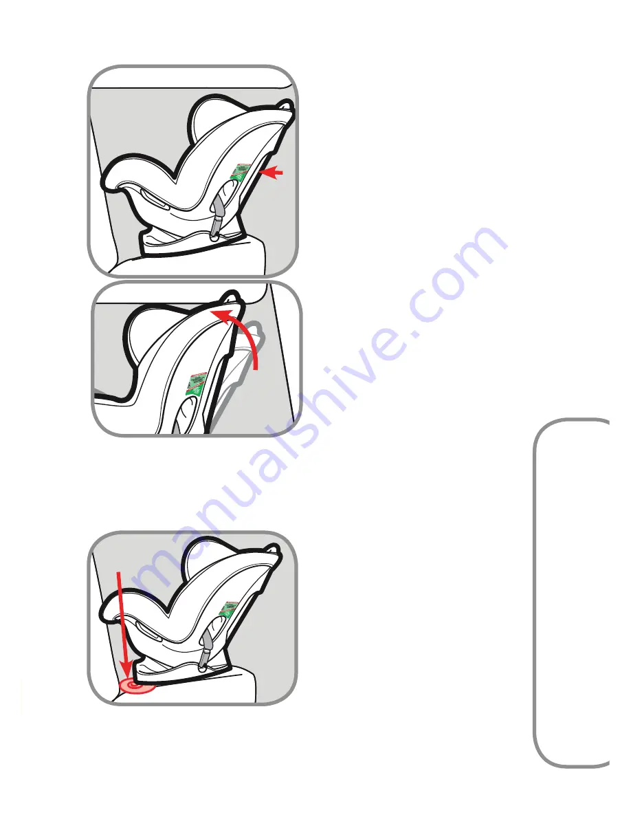 Safety 1st elite 80 air + User Manual Download Page 43