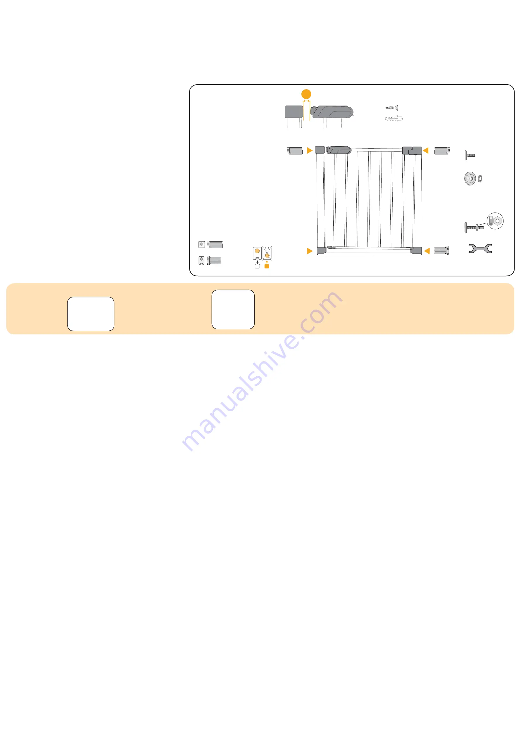 Safety 1st FLAT STEP GATE Manual Download Page 2