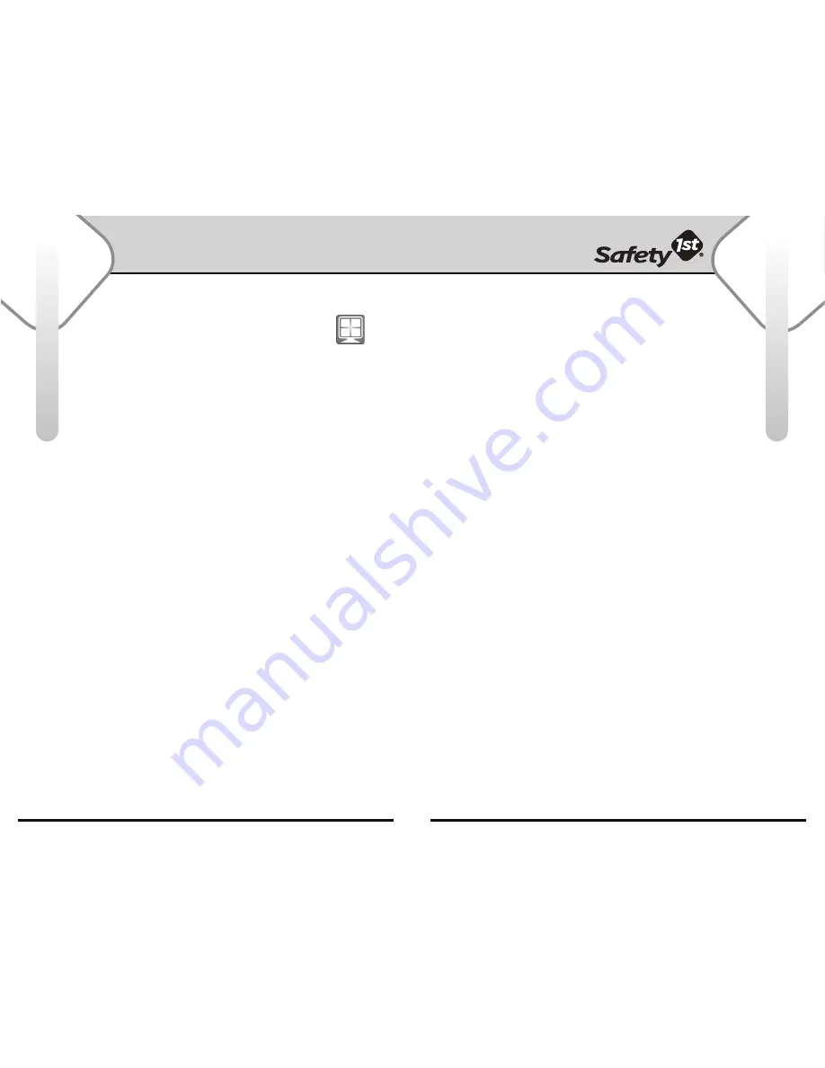 Safety 1st Genesis 08903 User Manual Download Page 6