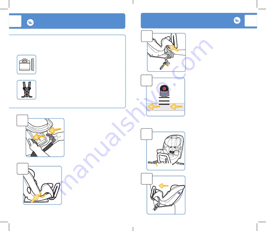 Safety 1st Grow and Go ARB Manual Download Page 22