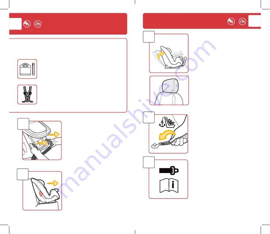 Safety 1st Grow and Go ARB Manual Download Page 25