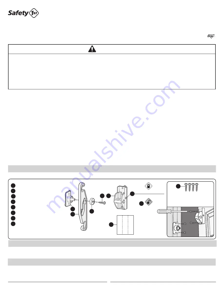 Safety 1st HS311 User Manual Download Page 3