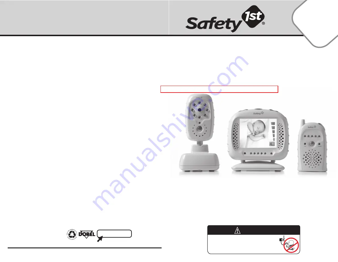 Safety 1st TrustView MO080T User Manual Download Page 1