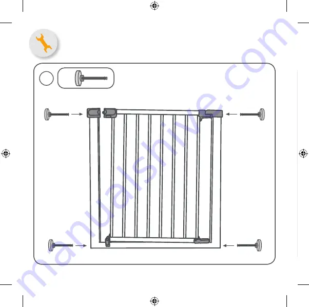 Safety 1st U Pressure Fit EASY CLOSE METAL Instructions For Use & Warranty Download Page 8