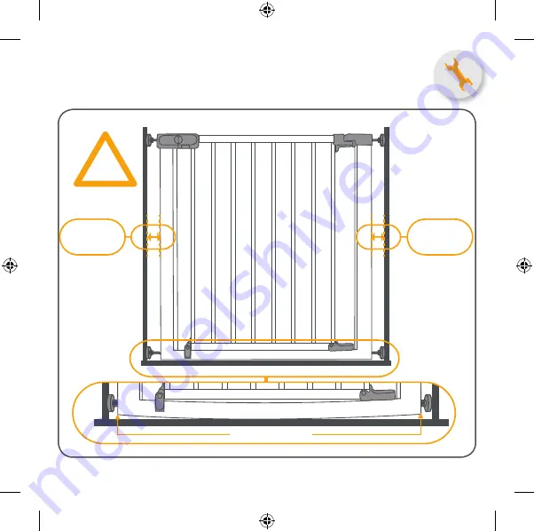 Safety 1st U Pressure Fit EASY CLOSE METAL Instructions For Use & Warranty Download Page 9