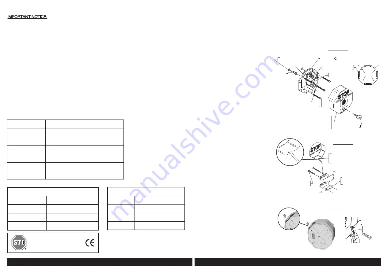 Safety Technology International STI-6400 Installation Download Page 1