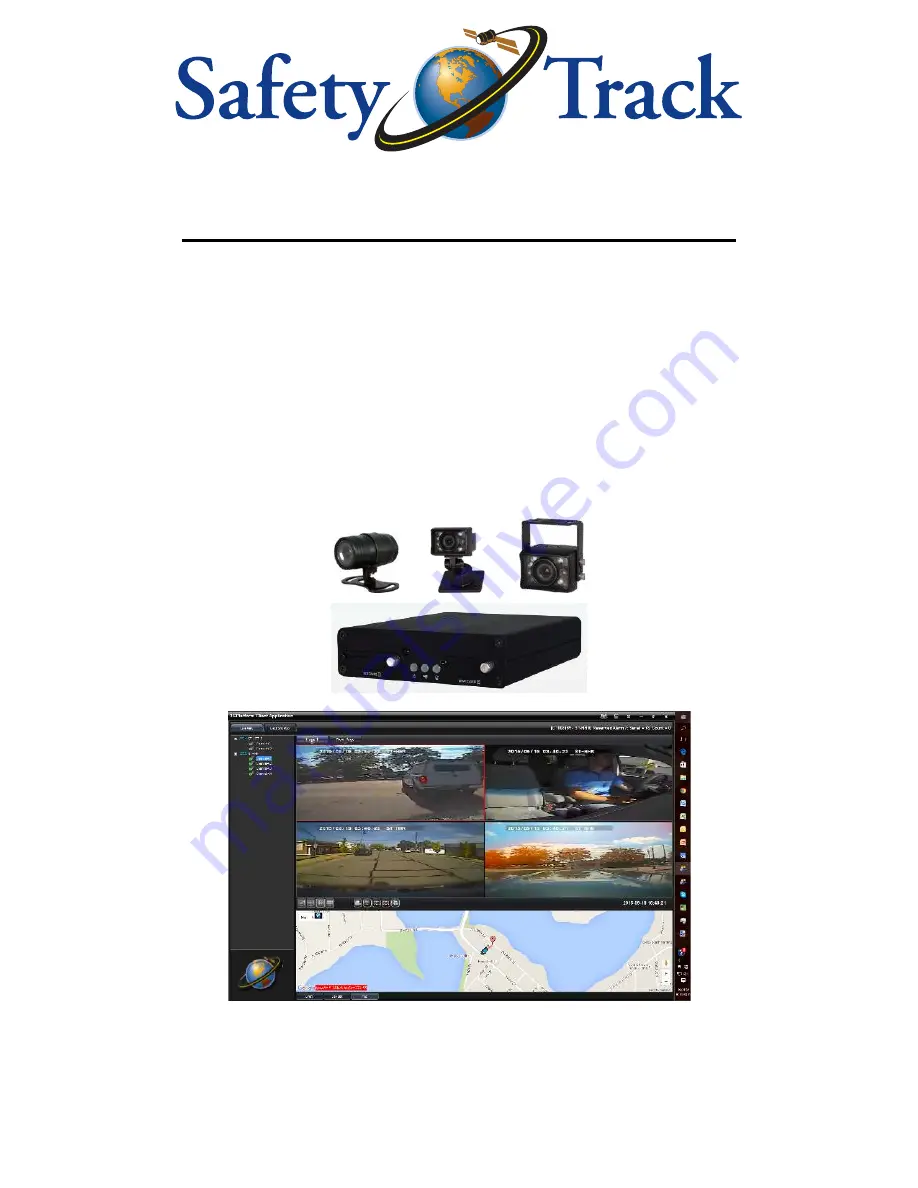 Safety Track UCIT LIVE 4 Camera DVR User Manual Download Page 1