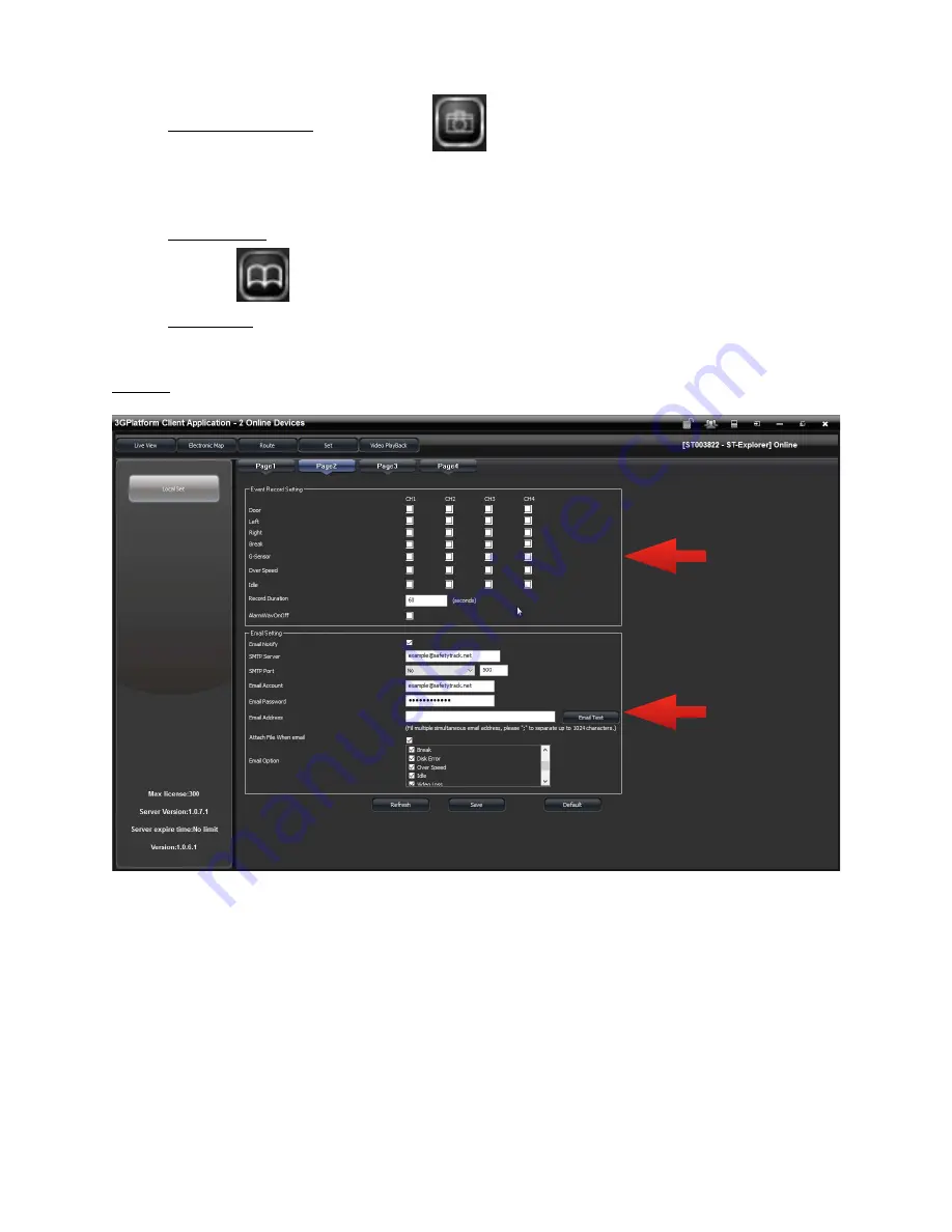 Safety Track UCIT LIVE 4 Camera DVR User Manual Download Page 11