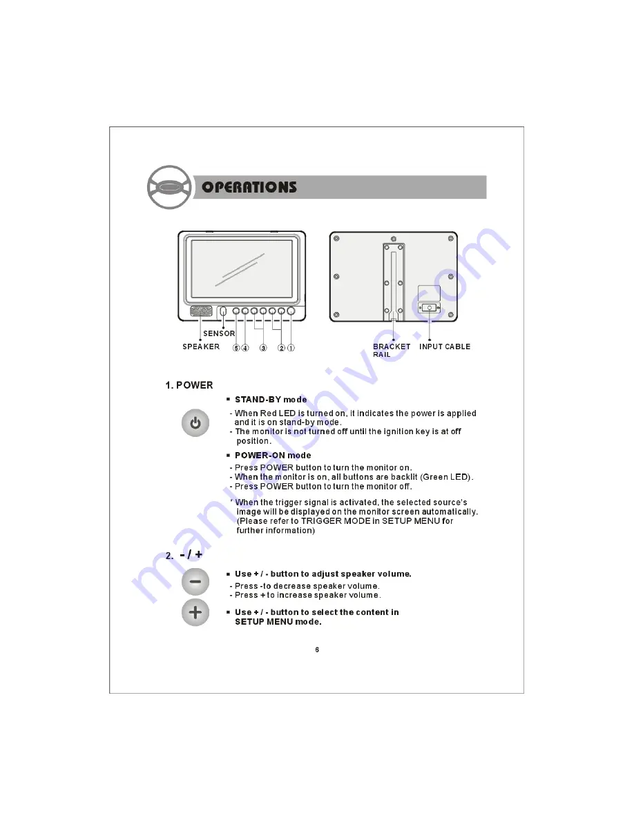 Safety Vision SV-LCD70 Скачать руководство пользователя страница 6