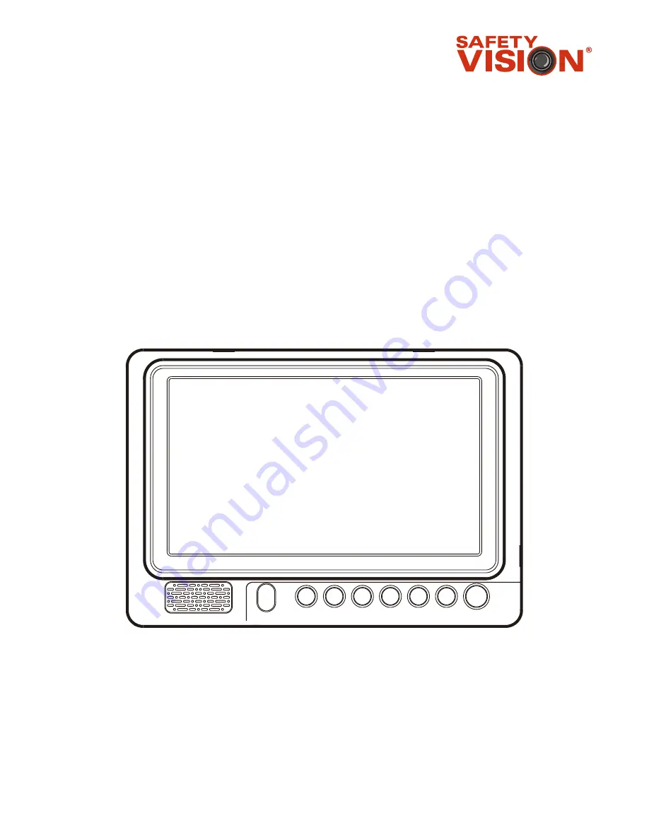 Safety Vision SV-LCD70A Owner'S Manual Download Page 1