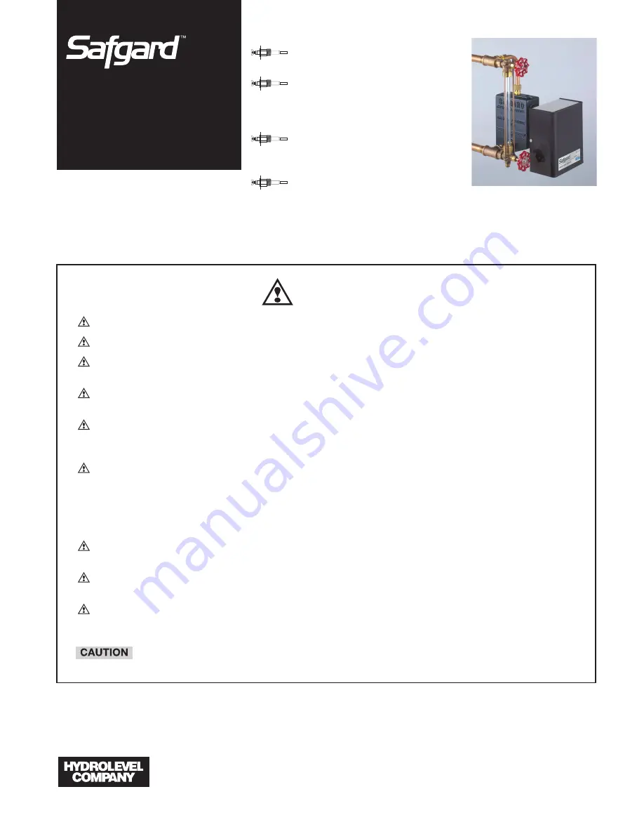 safgard 711 Series Quick Start Manual Download Page 1