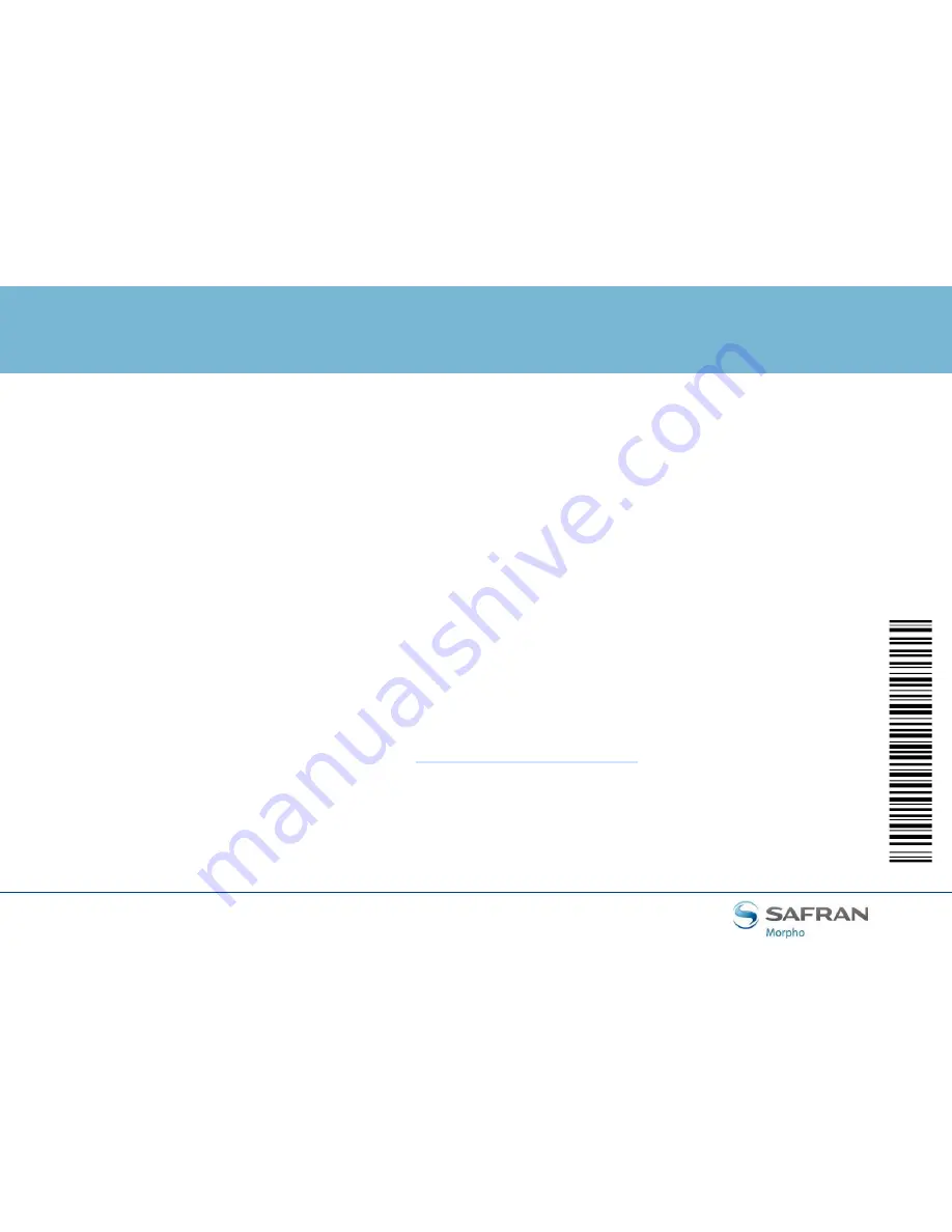 Safran morphoaccess sigma lite Quick User Manual Download Page 32