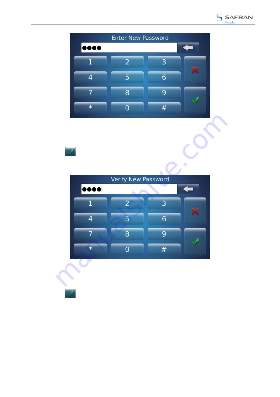 Safran MorphoAccess SIGMA Series Administration Manual Download Page 244