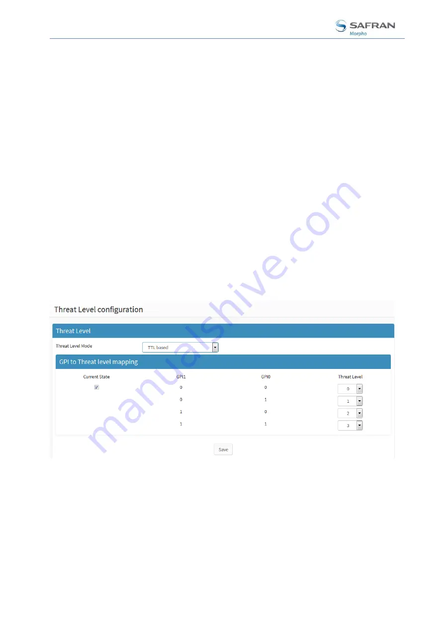 Safran MorphoAccess SIGMA Series Administration Manual Download Page 406