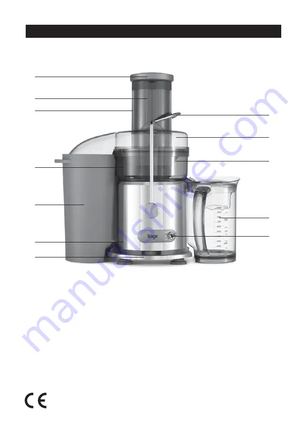 Sage Nutri Juicer SJE410 User Manual Download Page 5