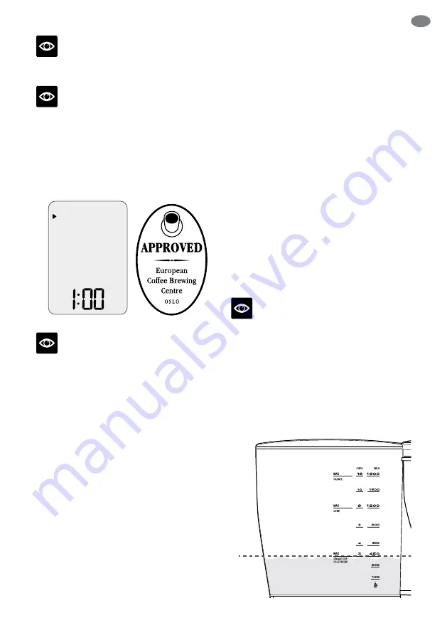 Sage Precision Brewer Quick Manual Download Page 11