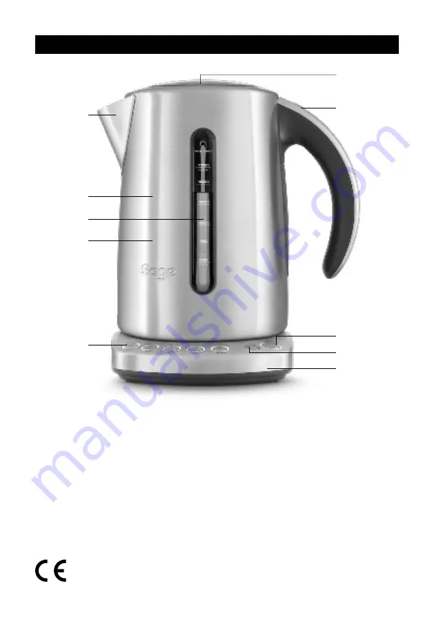 Sage the Smart Kettle BKE825 Скачать руководство пользователя страница 16