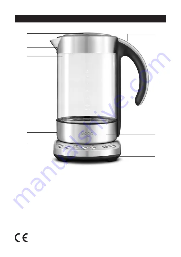 Sage the Smart Kettle Pure SKE840 Скачать руководство пользователя страница 5