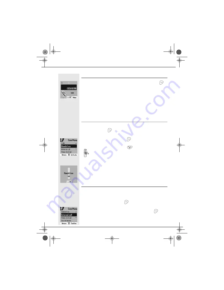 Sagem D85C User Manual Download Page 13