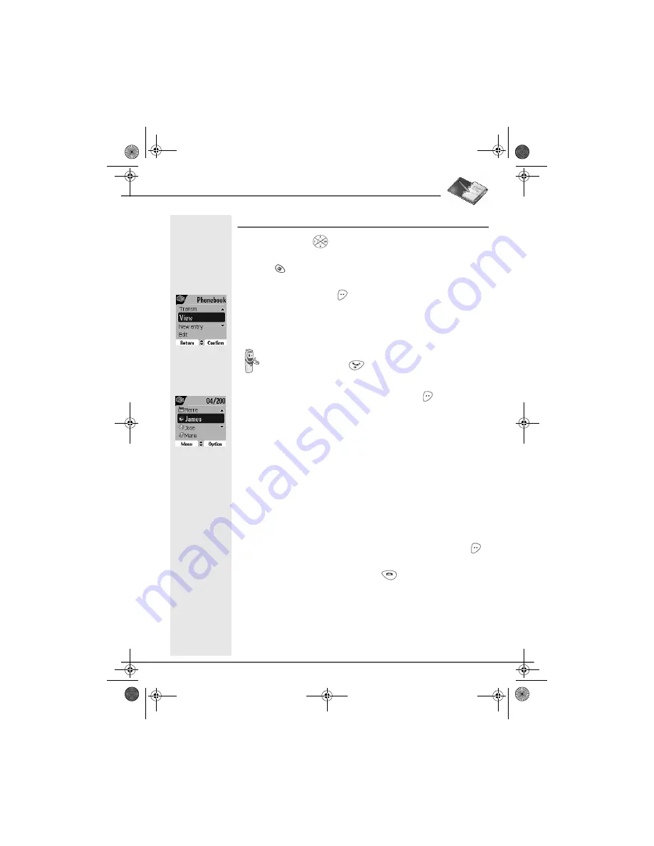 Sagem D85C User Manual Download Page 25