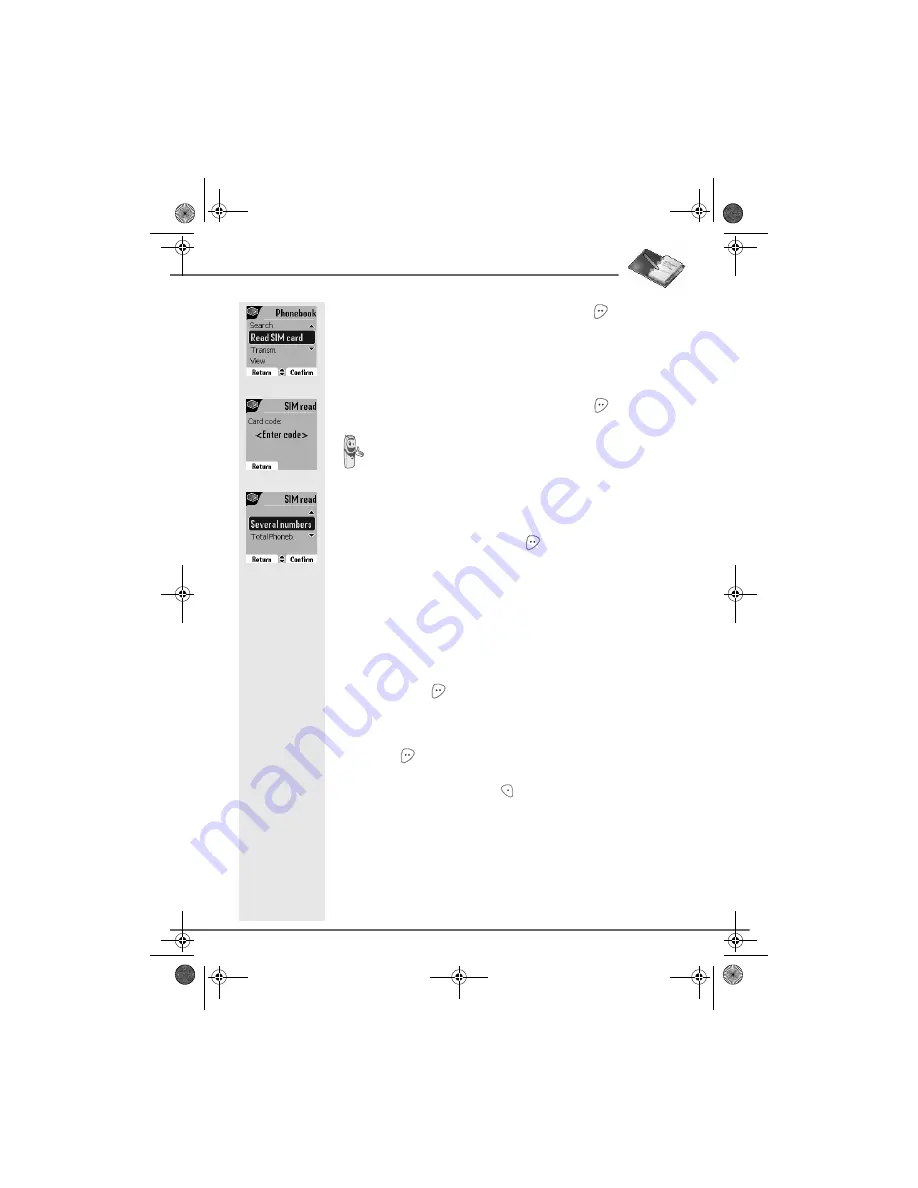 Sagem D85C User Manual Download Page 29