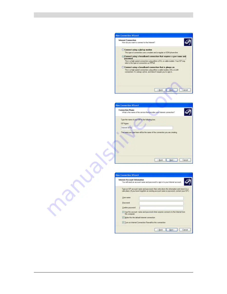 Sagem F@st 800 (RFC 1483) User Manual Download Page 24