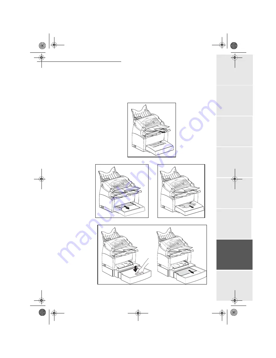 Sagem Fax Laser Pro 345 sms Скачать руководство пользователя страница 101