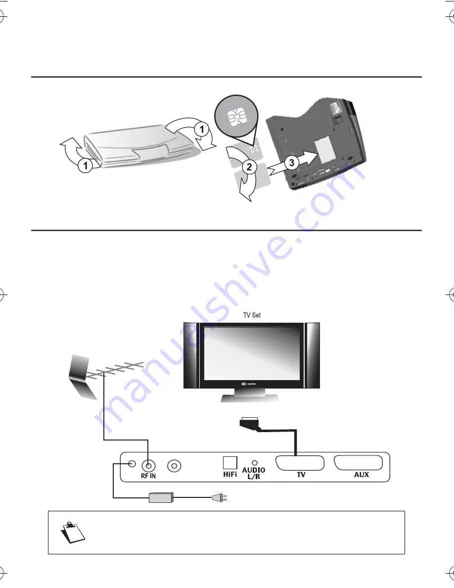 Sagem PVR 7200T UK Скачать руководство пользователя страница 7