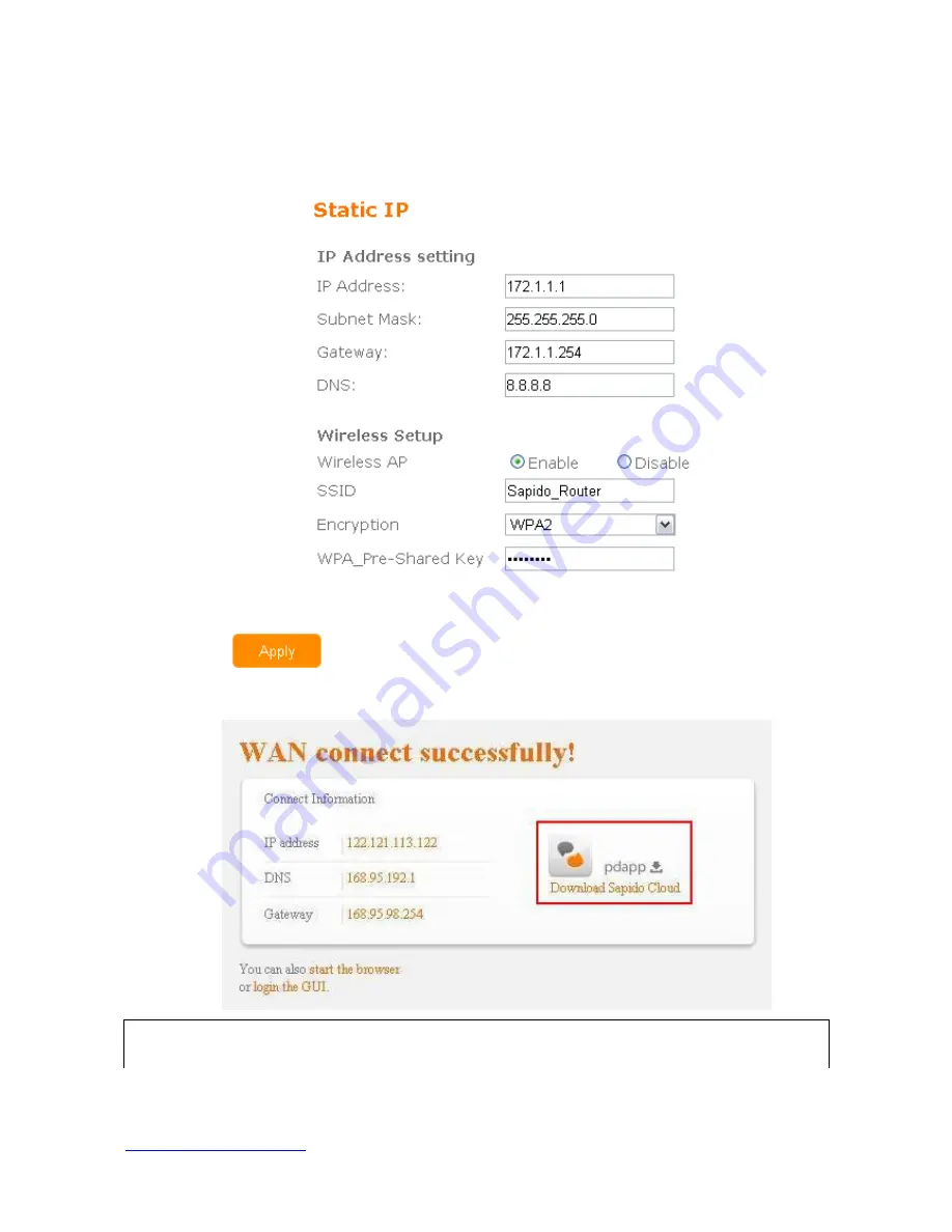 Sagido gr-1733 Quick Installation Manual Download Page 18