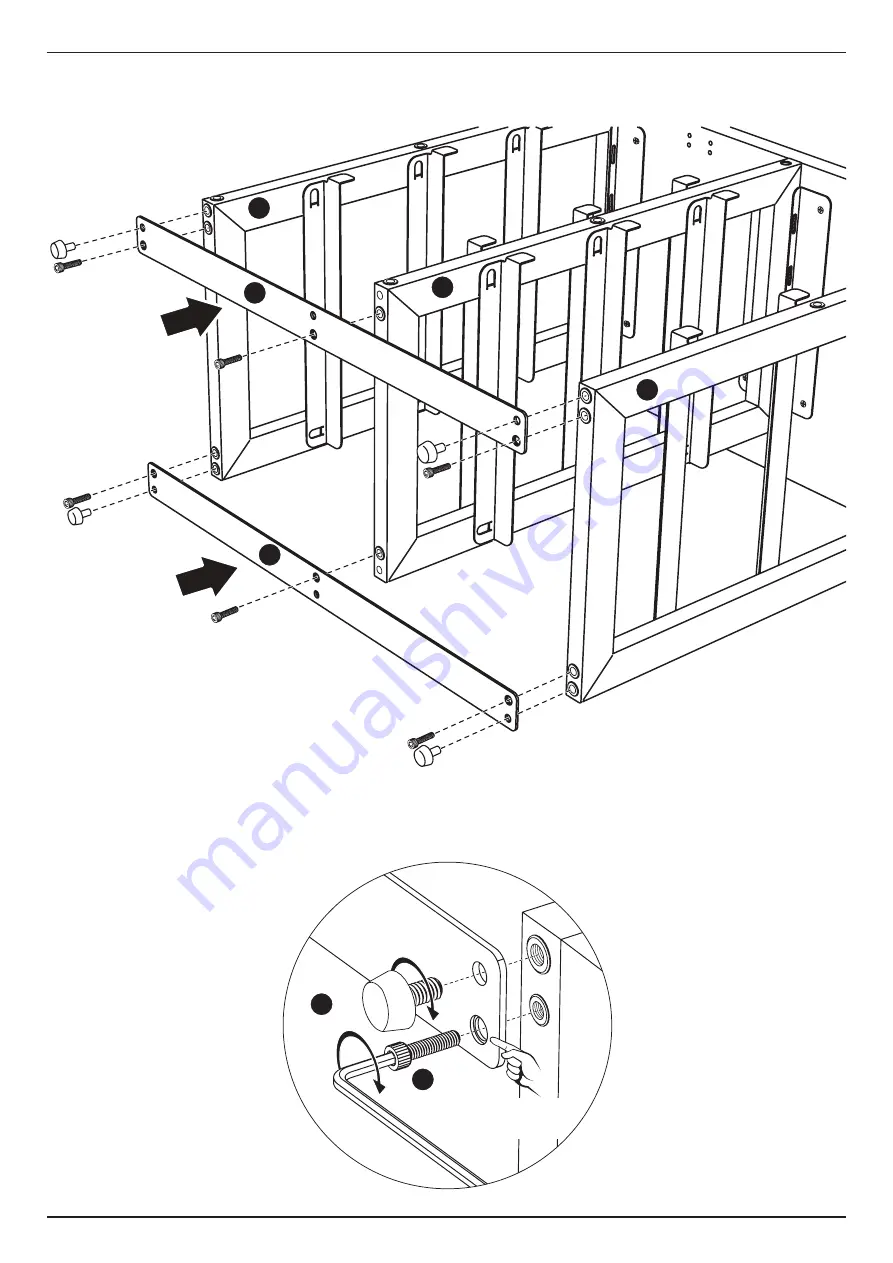 SAGITINE FLORENCE 8 BOX STAND Assembly Instructions Download Page 4