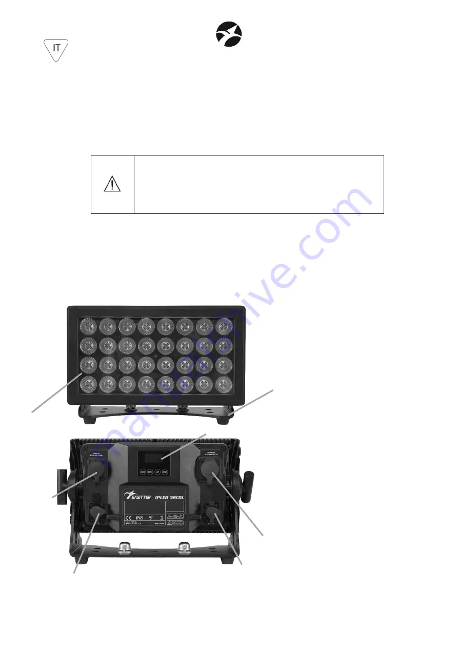 Sagitter IP LED 32CDL User Manual Download Page 6