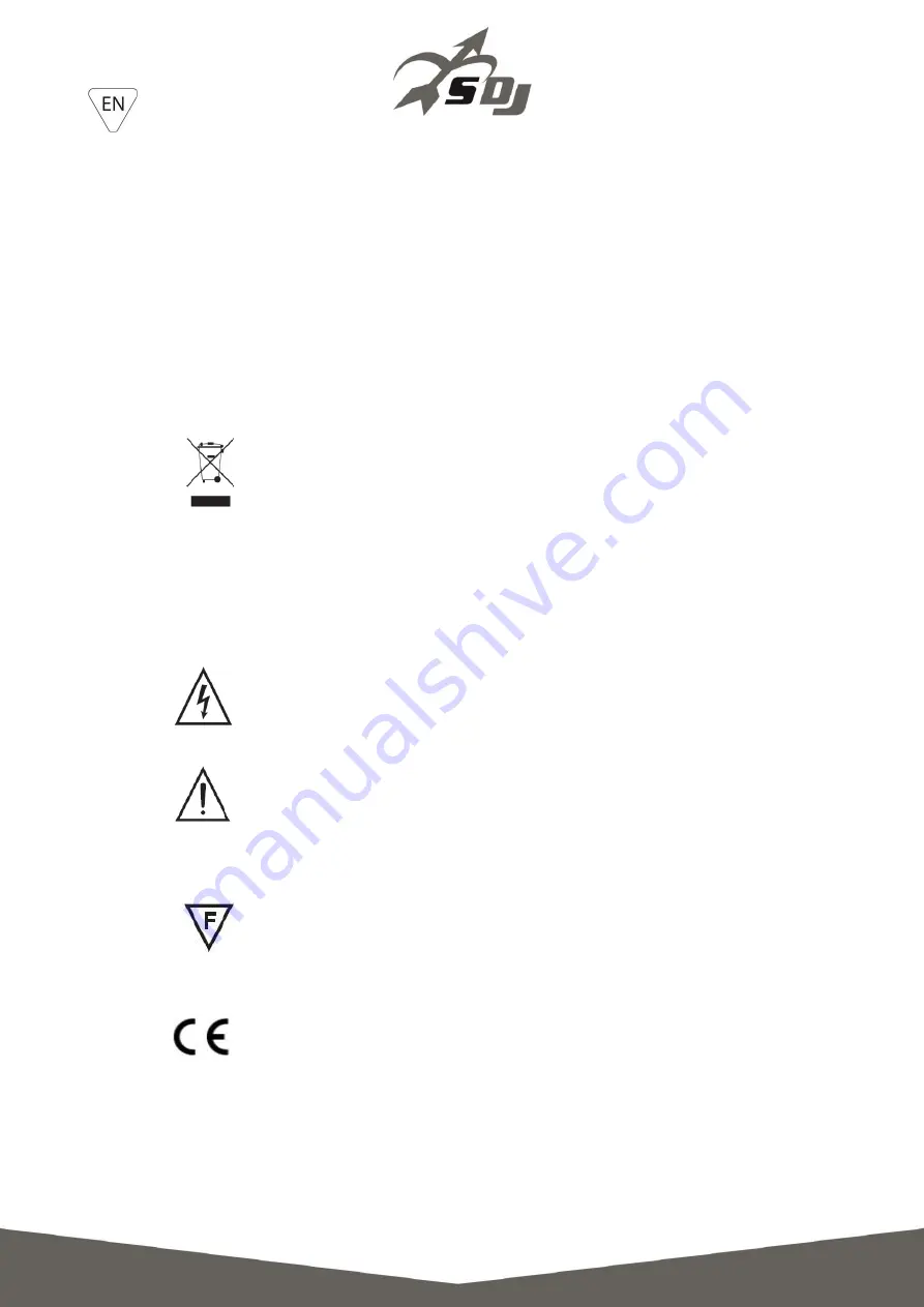 Sagitter SG BRAY8WP User Manual Download Page 12