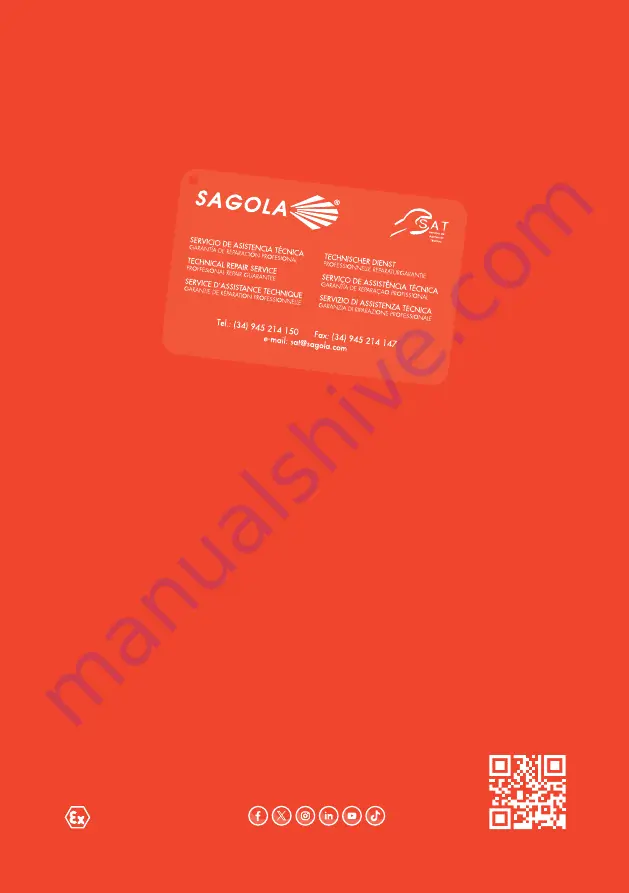 Sagola 3000 ZEUS Instruction Manual Download Page 44