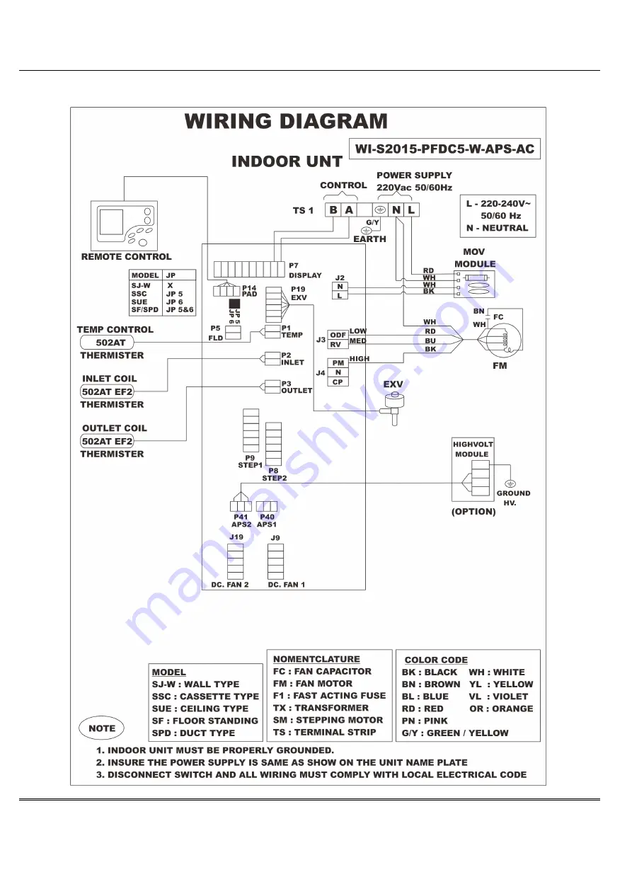 Saijo Denki CVIA-100-CPF3 Service Manual Download Page 39