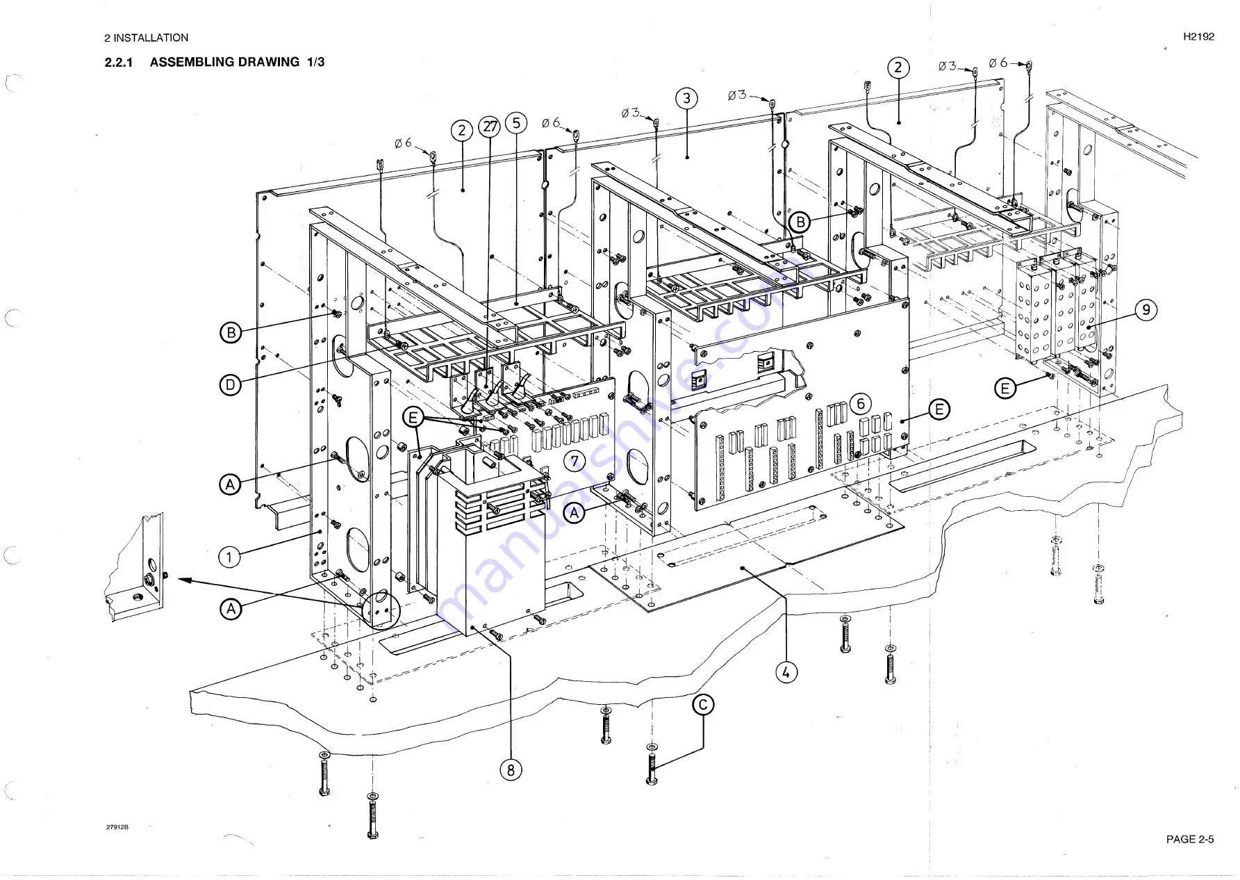 Sailor H2192 Technical Manual Download Page 10