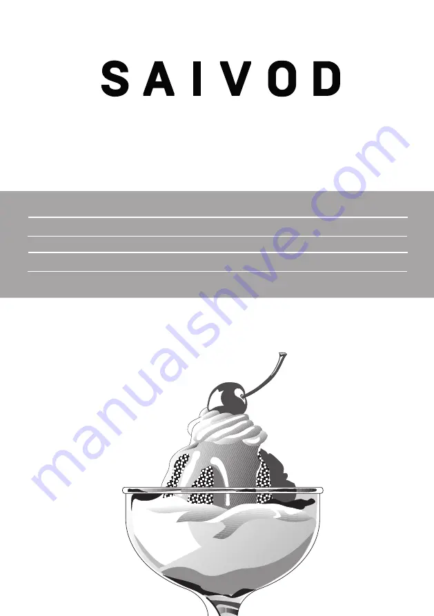 Saivod 1 CT185FIN Instruction Manual Download Page 1